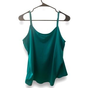 Lane Bryant turquoise tank top active top size xl womens